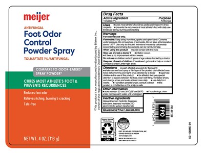 Meijer_Foot Odor Spray_50-108ME-01.jpg image 1 - Meijer Foot Odor Spray 50 108ME 01